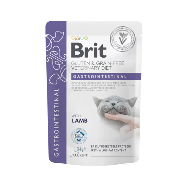 Brit Cat Grain Free Vet Diet Wet Gastrointestinal Lamb