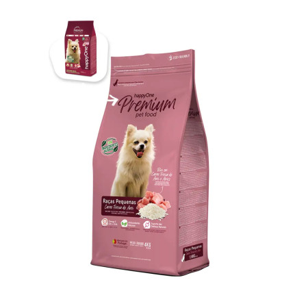 HappyOne PREMIUM Cão Raças Pequenas - Produzida em Portugal
