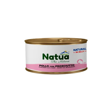 Natua Cat Natural Jelly galinha com presunto - 100% Natural