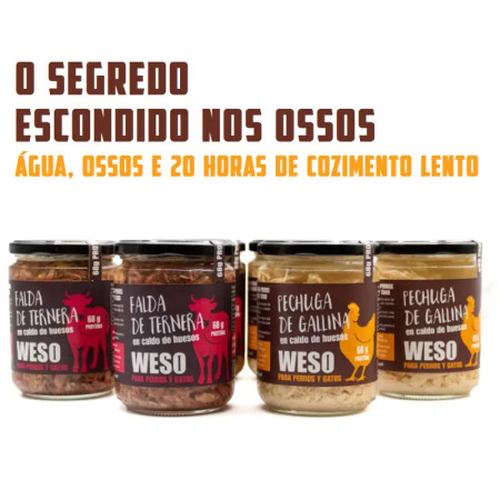 Weso Peito de vitela em caldo de osso