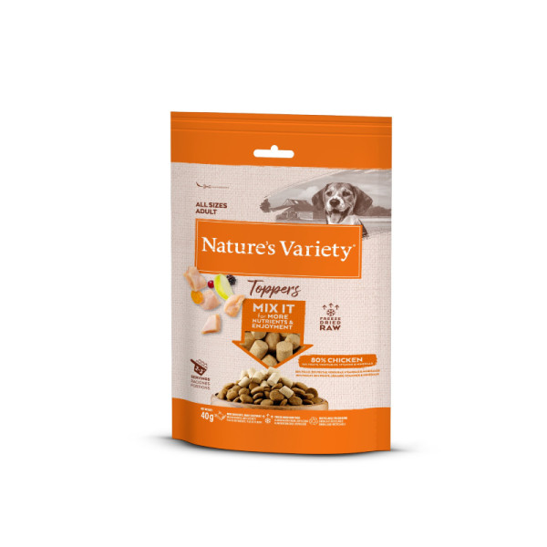 Natures Variety Freeze Dried Toppers Chicken