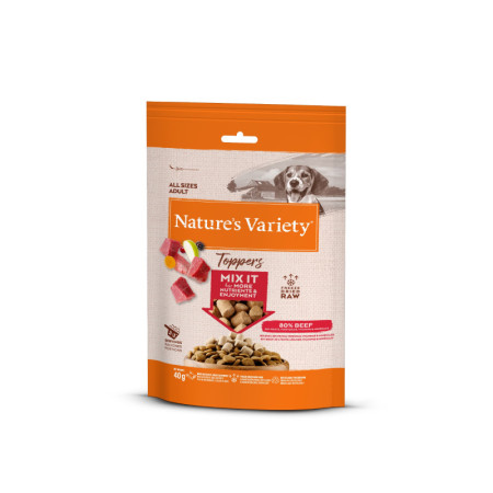 Natures Variety Freeze Dried Toppers Beef