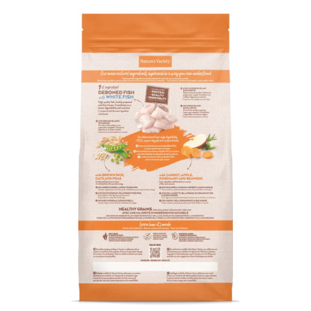 Natures Variety Dog Healthy Grain Mini Adult Peixe Branco