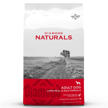 Diamond Naturals Ração Adulto Raças Médias de Borrego