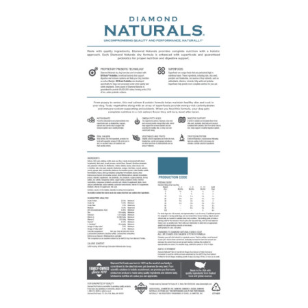 Diamond Naturals Ração All life Stages de Salmão