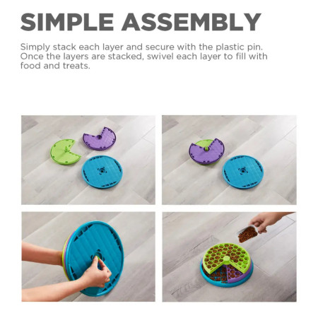 Nina Ottosson Lickin' Layers Dog Puzzle Game