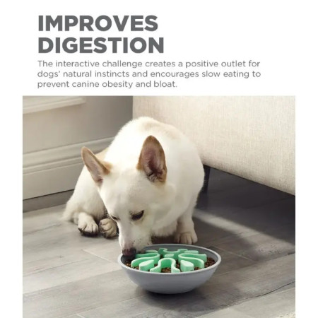 Outward Hound Comedouro Fun Feeder Wobble Slo Bowl