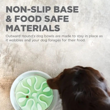 Outward Hound Comedouro Fun Feeder Wobble Slo Bowl