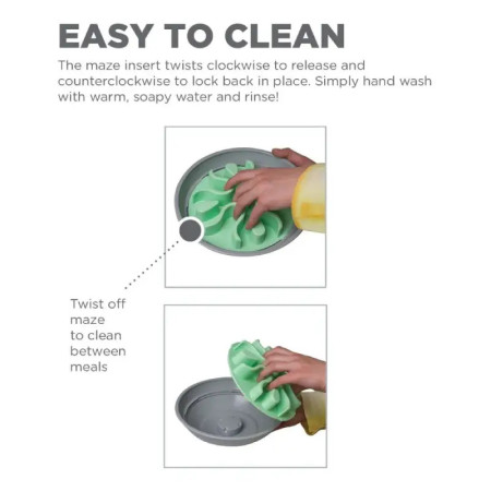 Outward Hound Comedouro Fun Feeder Wobble Slo Bowl