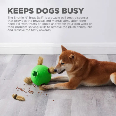 Nina Ottosson Dog Snuffle N' Treat Ball Puzzle