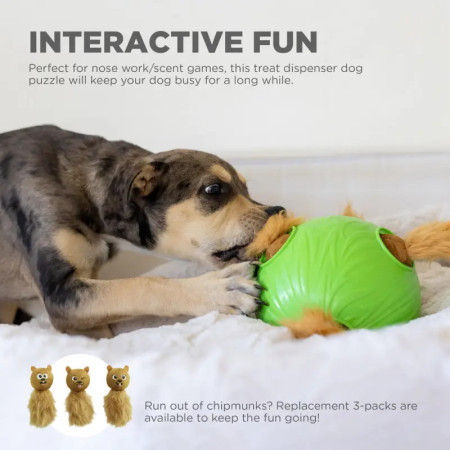 Nina Ottosson Dog Snuffle N' Treat Ball Puzzle