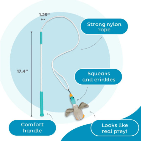 Outward Hound Tail Teaser - Cana para cão perseguir