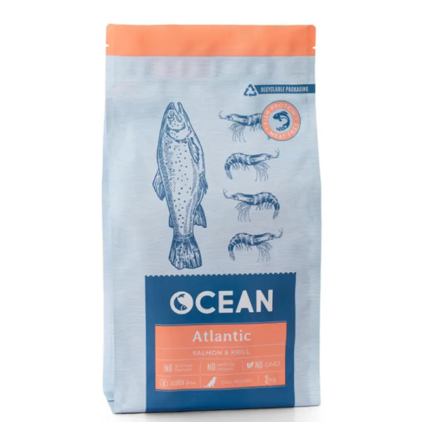 Ocean Atlantic com Salmão e Krill
