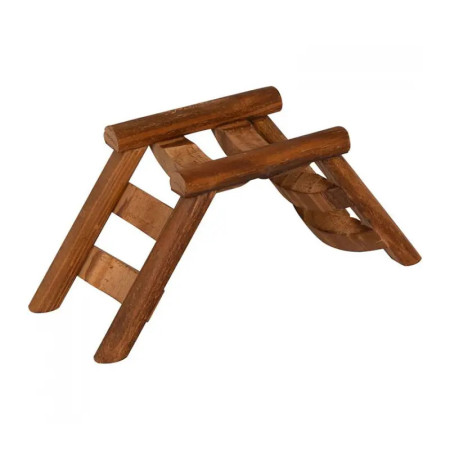 Pawise Ponte em madeira para pequenos roedores