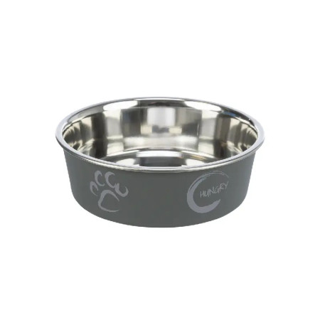 Trixie Tigela inox revestida a plástico