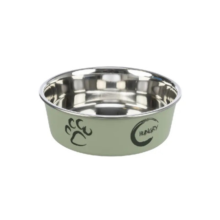 Trixie Tigela inox revestida a plástico