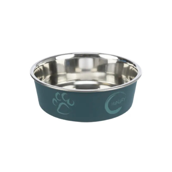 Trixie Tigela inox revestida a plástico