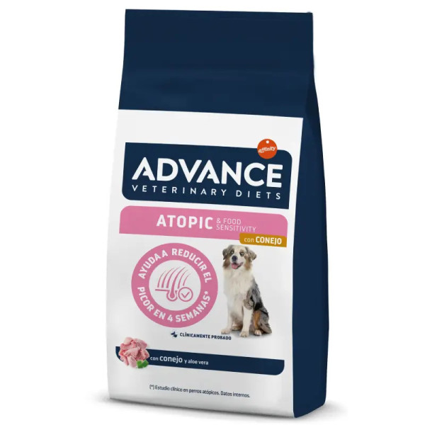 Advance Veterinary Dog Atopic Care Medium-Maxi com Coelho