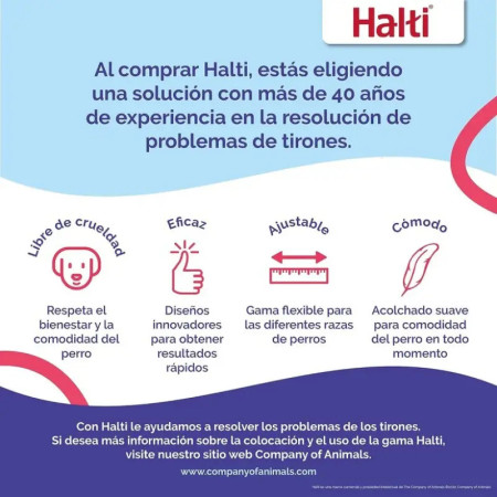 Halti Harness peitoral anti-puxão controlo para cão
