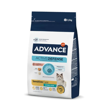 Advance Cat Sterilized Sensitive Salmão & Cevada