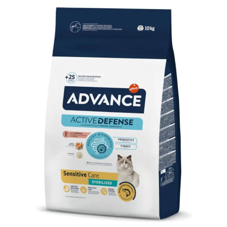 Advance Cat Sterilized Sensitive Salmão & Cevada