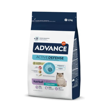Advance Cat Hairball Sterilized Perú & Cevada
