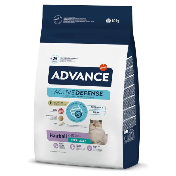 Advance Cat Hairball Sterilized Perú & Cevada