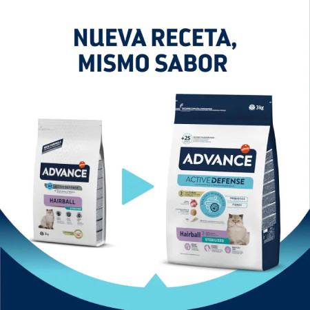 Advance Cat Hairball Sterilized Perú & Cevada
