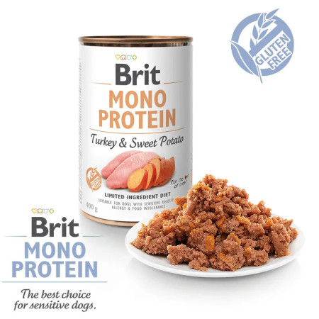 Brit Care Dog Lata Mono Protein Turkey & Sweet Potato