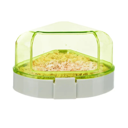 Trixie WC de canto com cobertura e pá para hamsters