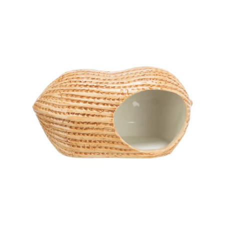 Trixie Casa Casca de amendoim em cerâmica para hamsters e ratos