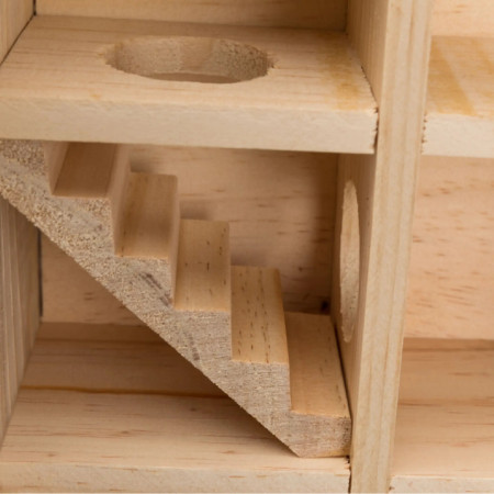 Trixie Torre labirinto de madeira