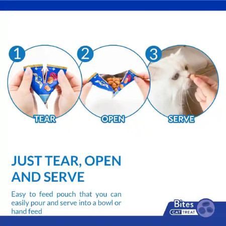 Churu Cat Fun Bites recheados com creme de atúm com queijo