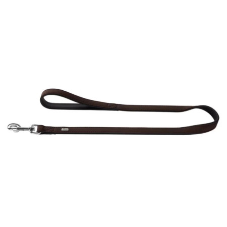 Hunter Trela de pele para cão Softie 15 mm