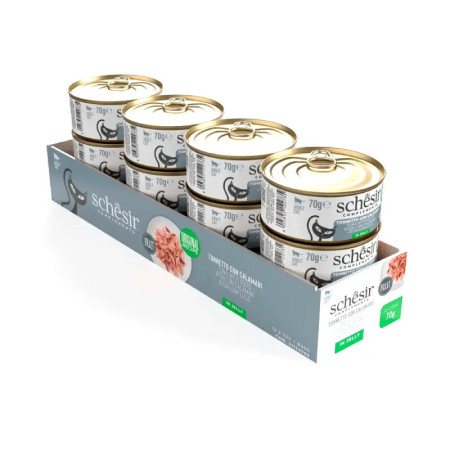 Schesir Complements Gato Atúm com lulas em geleia