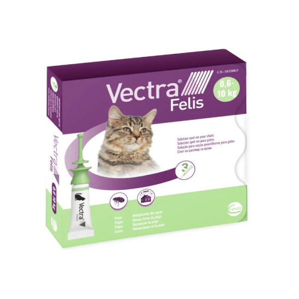Vectra Felis para gatos 0,6 - 10 kg