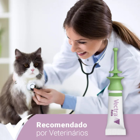 Vectra 3D Pipetas para gatos - O antiparasitário de última geração!