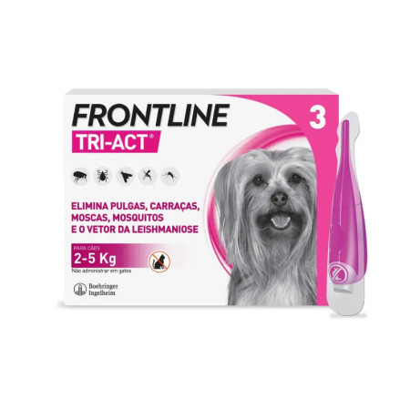 Frontline Tri-Act - um desparasitante eficaz e completo!