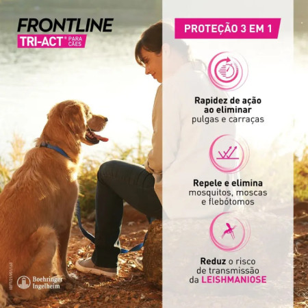 Frontline Tri-Act - um desparasitante eficaz e completo!