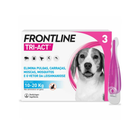 Frontline Tri-Act - um desparasitante eficaz e completo!