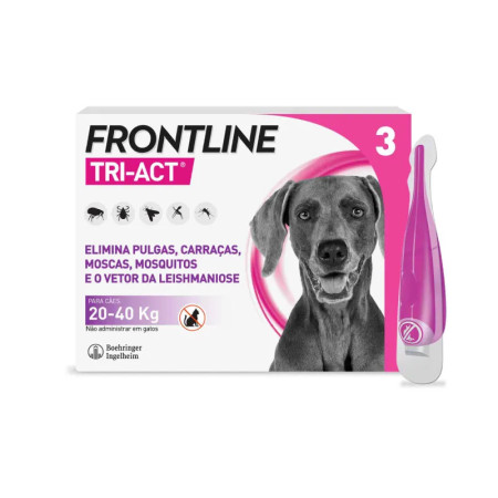 Frontline Tri-Act - um desparasitante eficaz e completo!