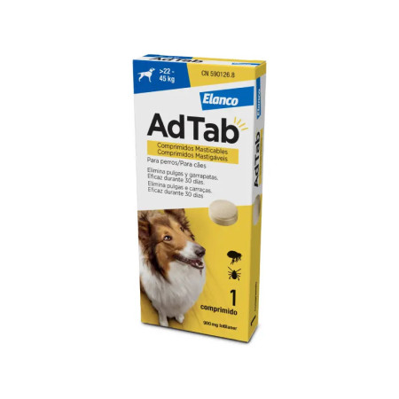 AdTAb Comprimido Mastigável - com sabor a carne