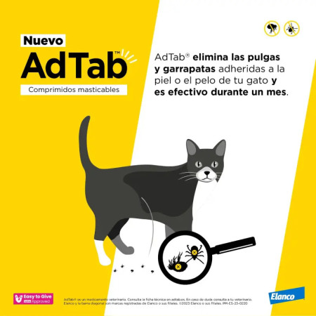 AdTAb Comprimido Mastigável - com sabor a baunilha