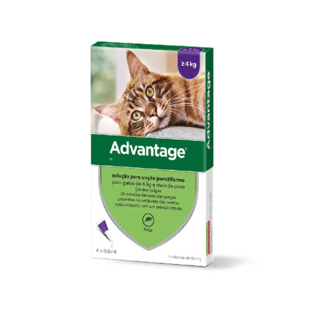 Advantage Pipetas para gato mais de 4 kg