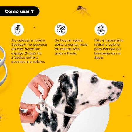 Scalibor Coleira - Protege 1 ano contra mosquitos!
