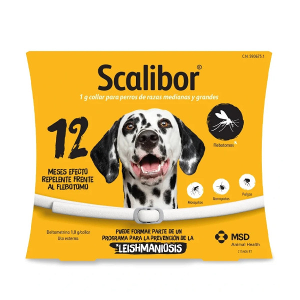 Scalibor coleira desparasitante cães grandes