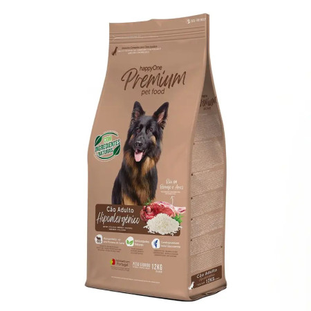 HappyOne PREMIUM Cão Adulto Hipoalergénico