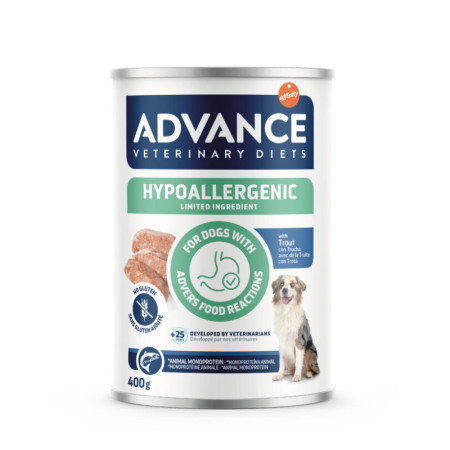 Advance Veterinary Dog Wet Hypoallergenic Truta