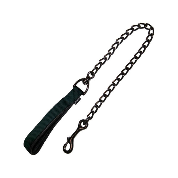 Trela metálica 4 mm com pega preta