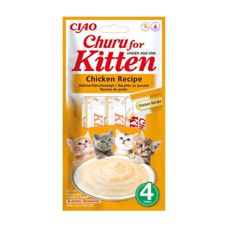 Churu Kitten Receita de galinha